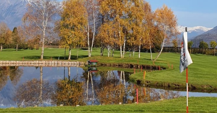 Golfplatz in der Nähe des Hotel Sonnbichl im Passeiertal